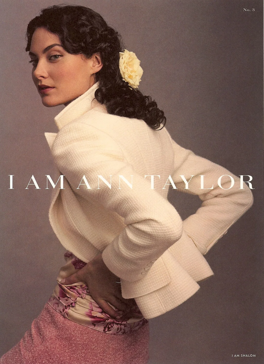 Shalom Harlow for Ann Taylor 50th Anniversary "50 Incredible Women"