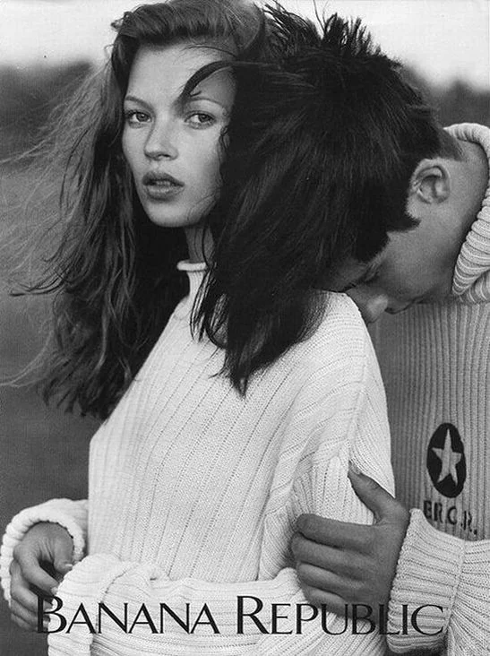 Kate Moss & Ethan Brown for Banana Republic