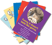 Complete poster sets in English or Spanish include all 5 poster versions displayed above English (1 MB) Spanish (1.5 MB)
