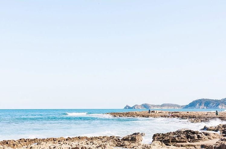 Another scene from the Spanish coastline - If I were to guess, taken from the beach of Xabía looking over at the easternmost point of the Spanish mainland. Photo by Lucy Browning - taken from Instagram @ohsiesta. Well worth to follow!&nbsp;