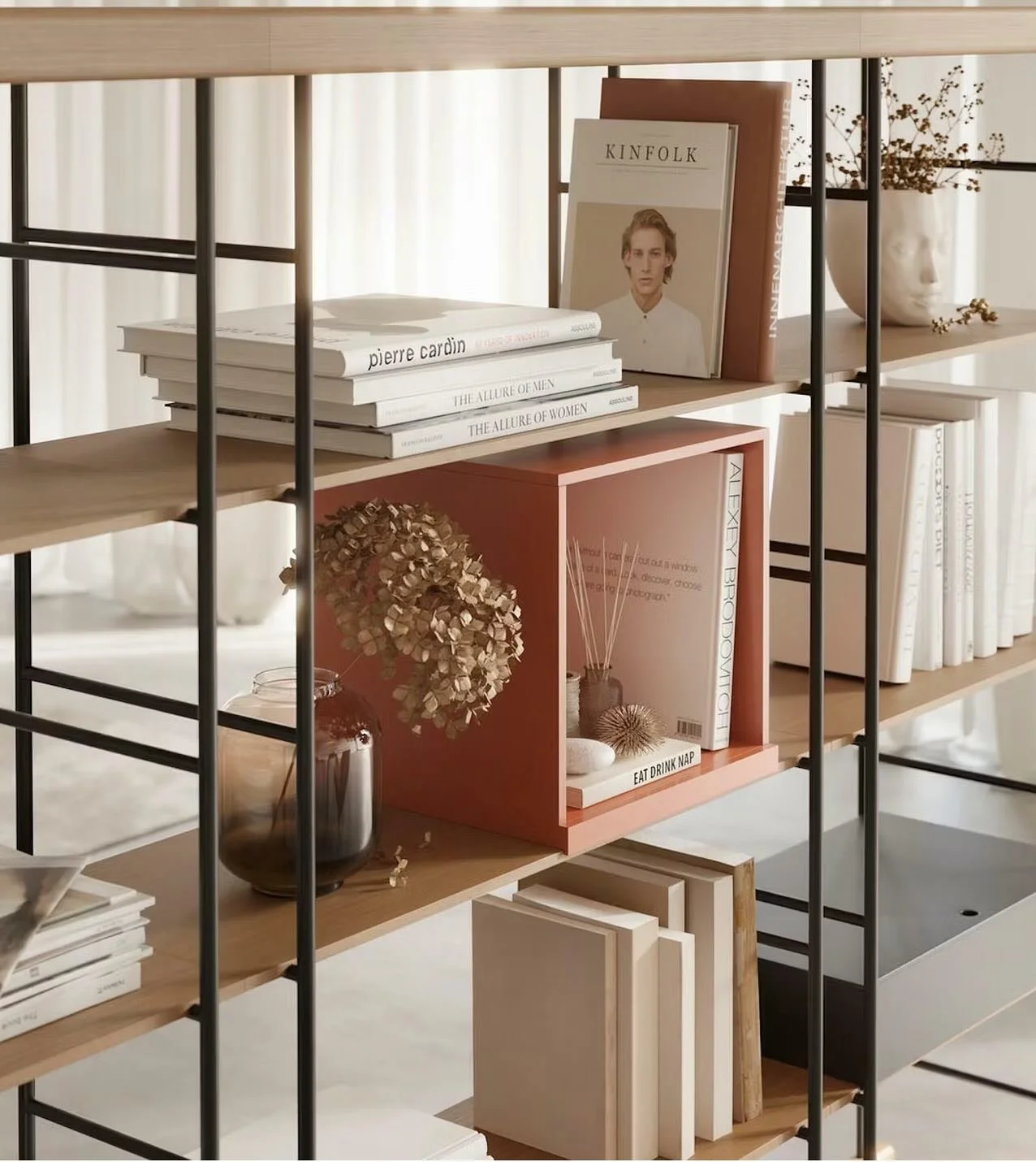 #shelfie av Bost fra @trekudesign

Modul&aelig;rt og fleksibelt slik at det kan brukes til alt fra tv-benker til romdelere satt sammen av flere. Lett og enkel i formen - solid i bruk. 

#treku #skjenk #hifim&oslash;bler #romdeler #design #furniture #