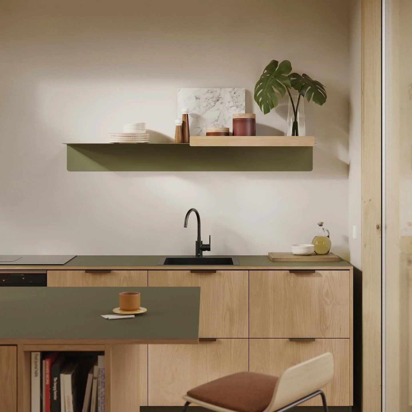 Zin hyllesystem, til kj&oslash;kken, stue og hjemmekontoret i akkurat den kombinasjonen som passer best for deg. 

#treku #hylle #shelf #trekudesign @trekudesign 
@treku.bilbao.donosti @trekuvalencia