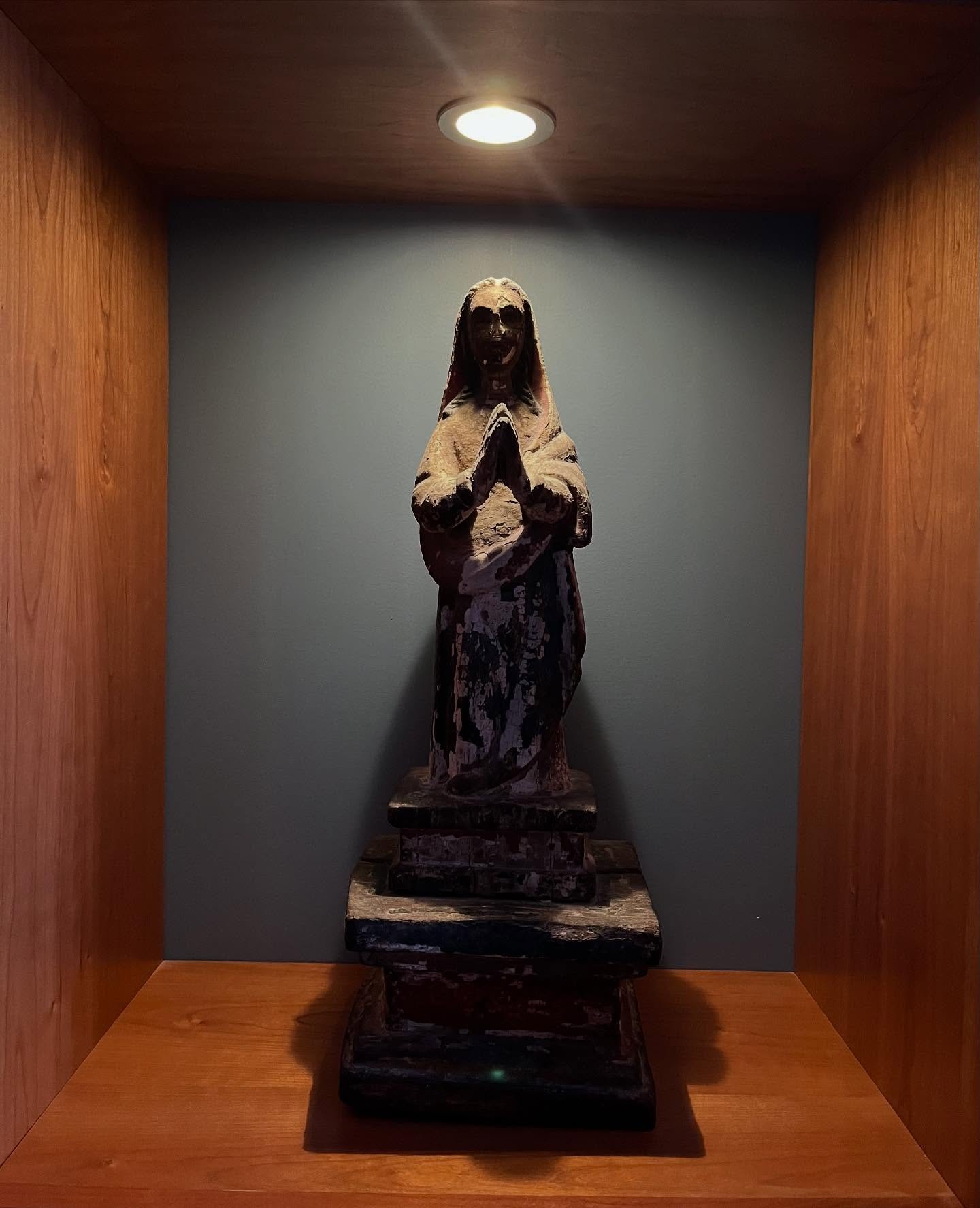 Brought this Madonna back from Mexico many years ago.