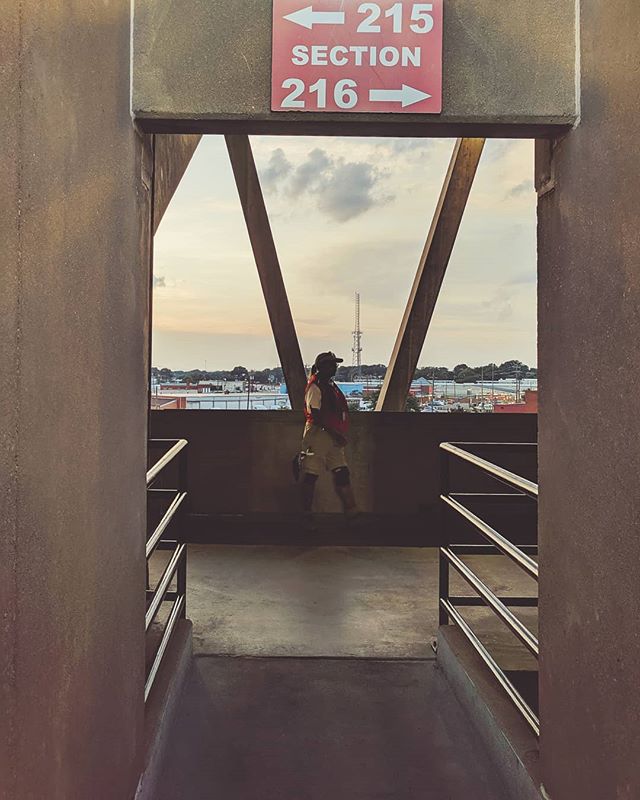 Sure Richmond's got some great architecture, and The Diamond has seen better days, but it's number one in my heart. This is a quiet moment, but on a crowded game day it's a total sensory experience, religious almost in the same way that all baseball 