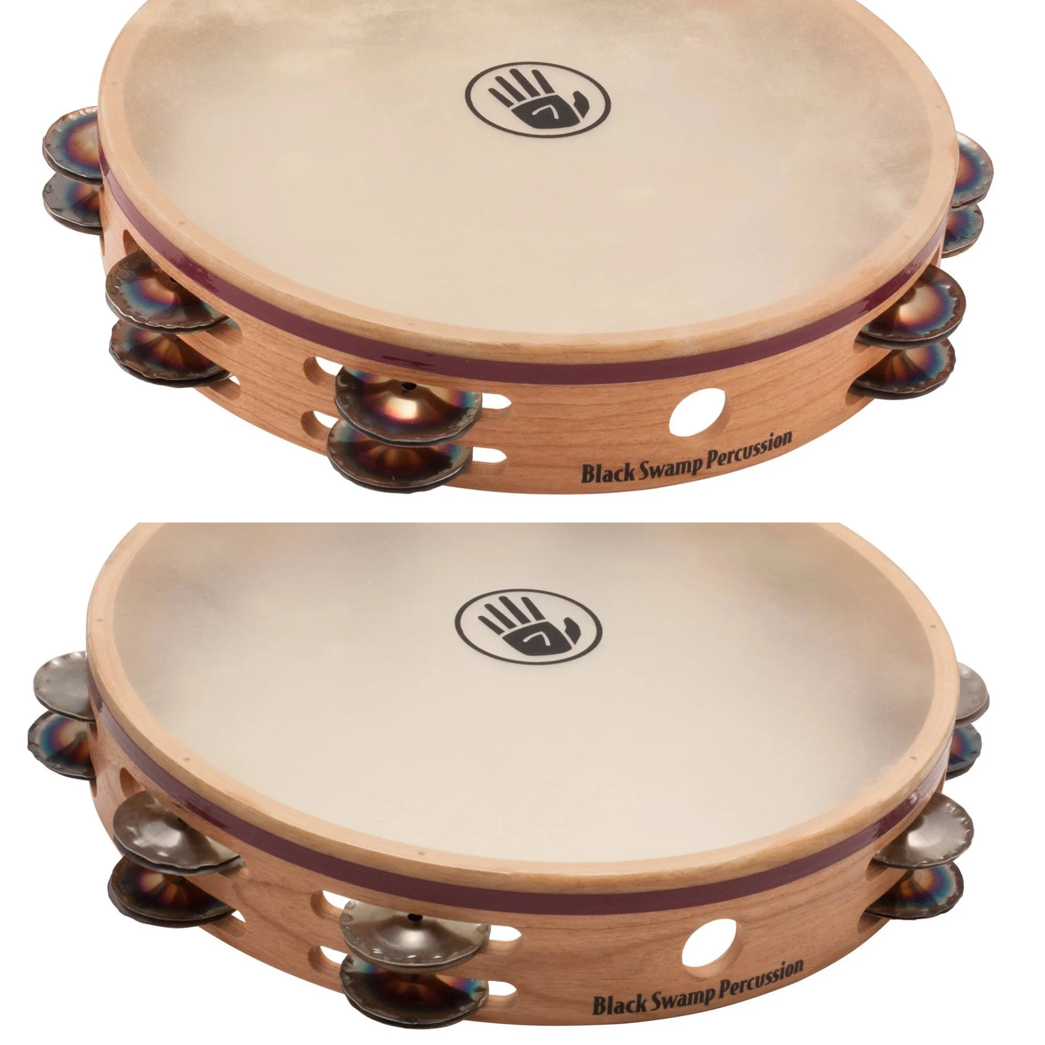 Black Swamp Percussion Leggiero Series Tambourines