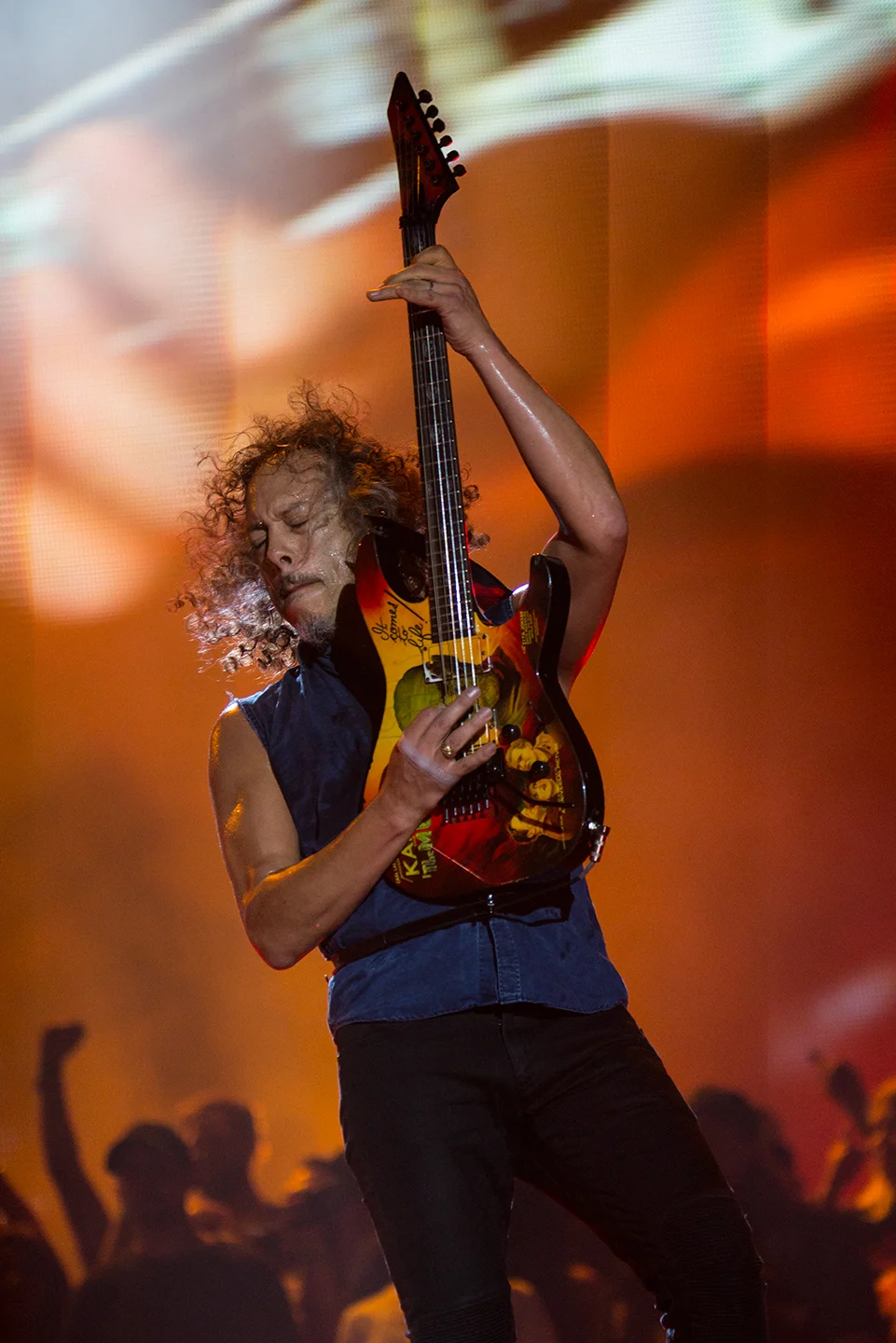 5. Part of shooting the X Games included shooting the concerts - including three songs of Metallica's set. After a day of carrying my gear around in the 90+ degree sun, I was exhausted when they started - but I was ready to go do it all again when they finished. Exhilarated barely covers it.