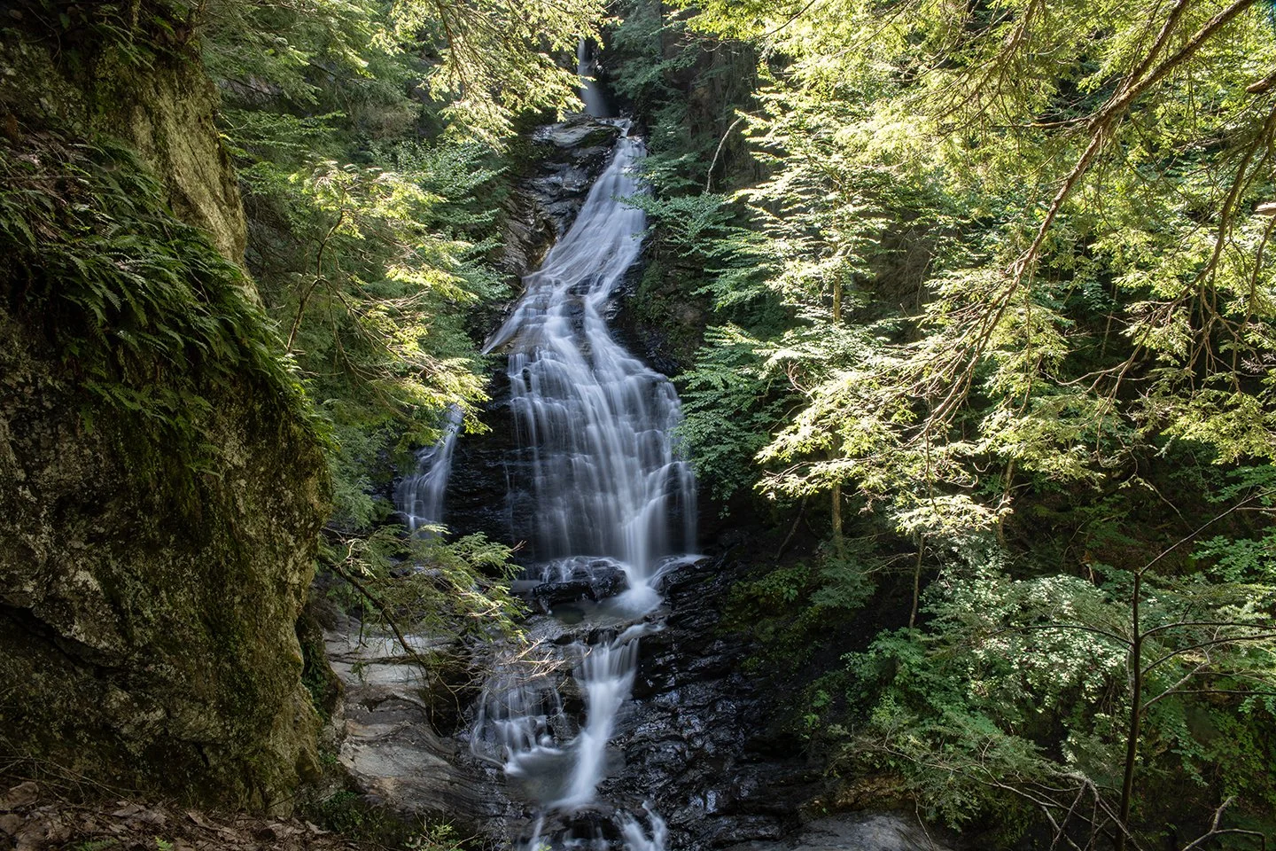 Moss Glen Falls, Stowe, Vermont