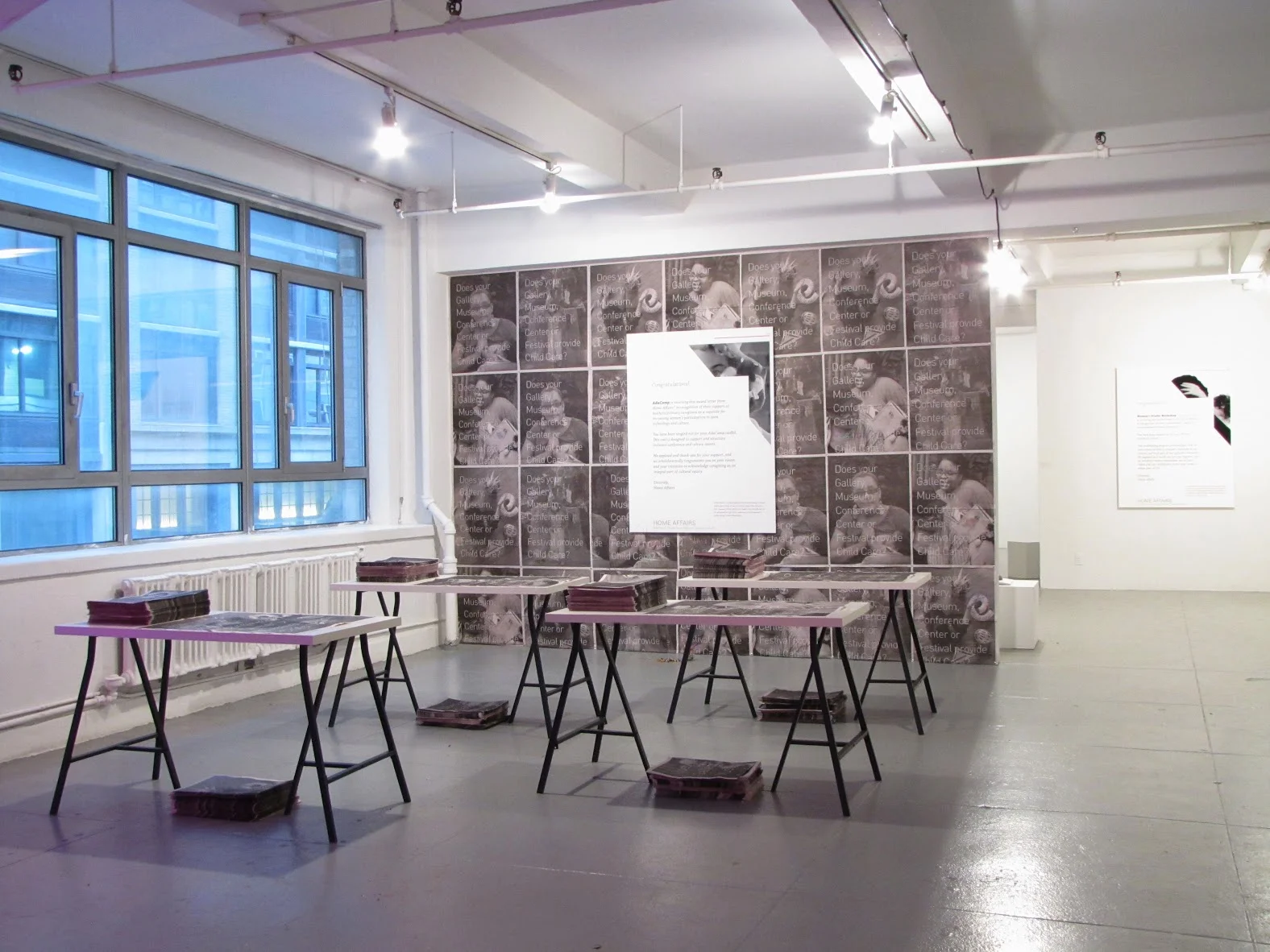Home Affairs, And Everything Else, 2016, (installation view) Image courtesy of the EFA Project Space