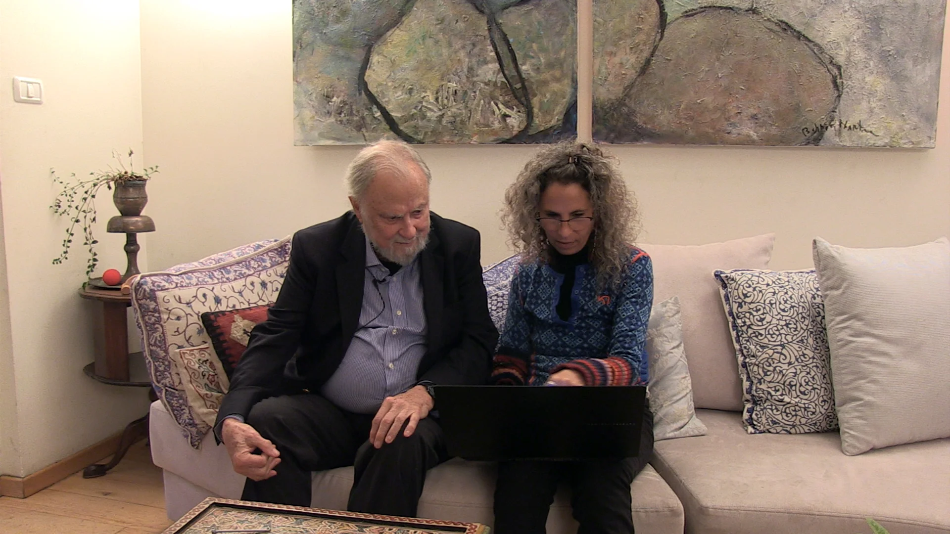 Dr. James Gilligan and Shira Richter
