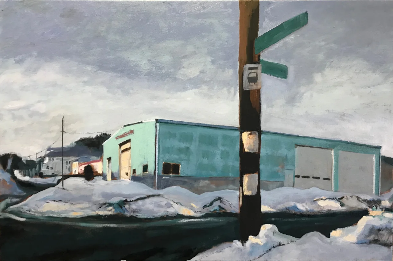 Oil on Canvas 24" X 36"