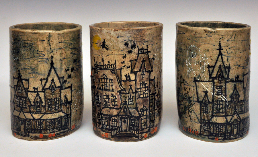 Haunted House Mugs