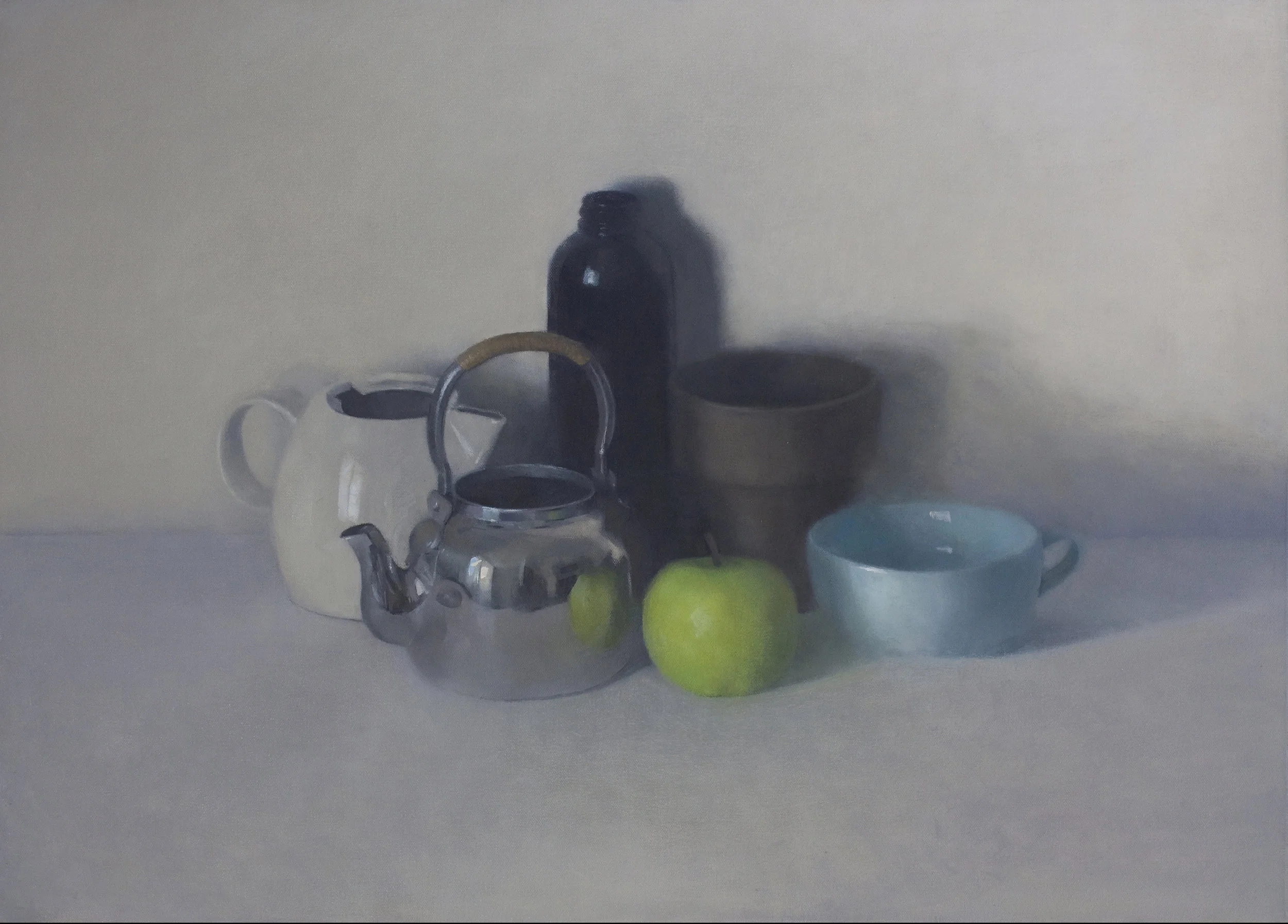 Still Life with Green Apple (2016)