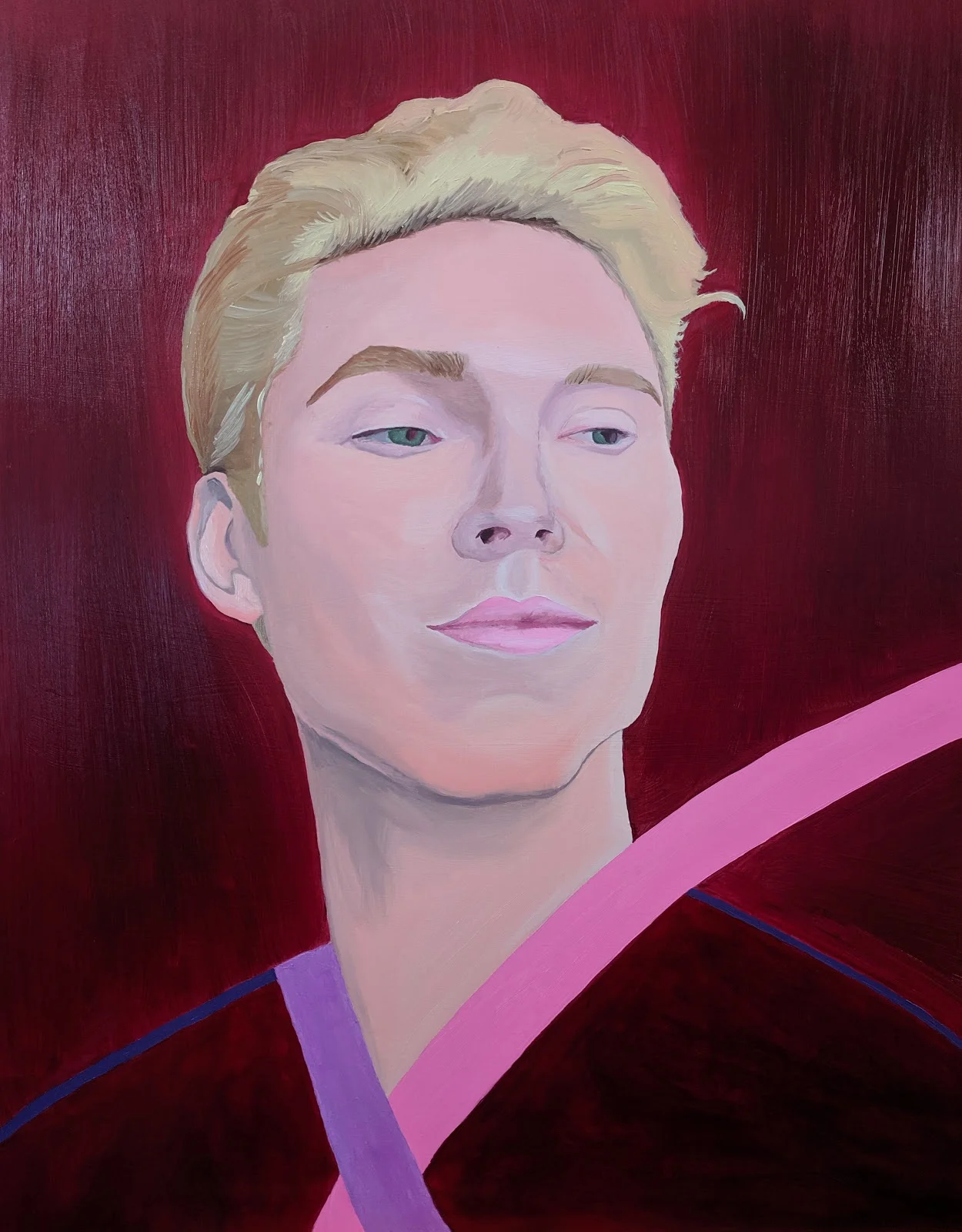 Untitled (Bradley in Red), 2019