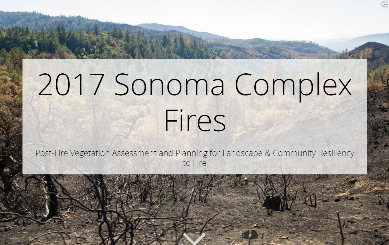2017 Sonoma Complex Fires:  Story Map