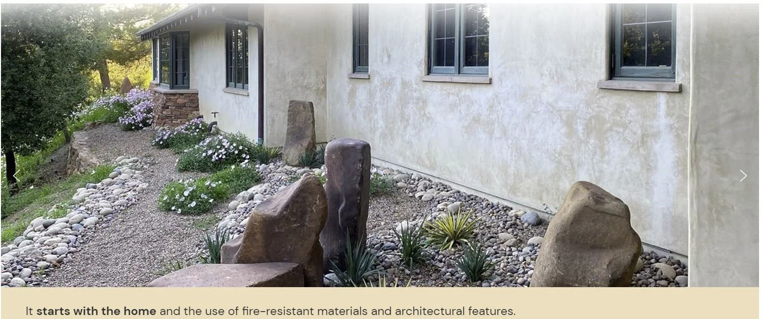 Sustainable Defensible Space: Eco-appropriate homescapping for wildfire resilience