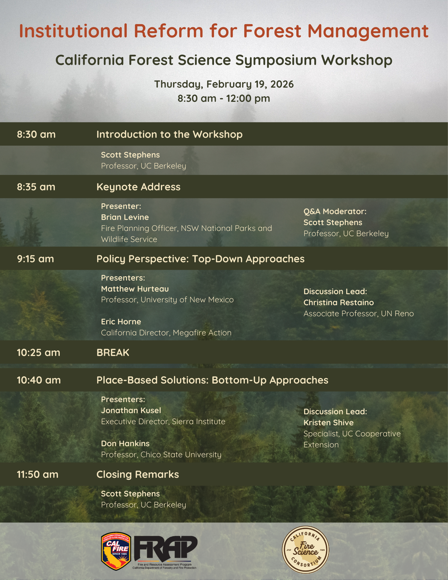 Institutional Reform for Forest Management