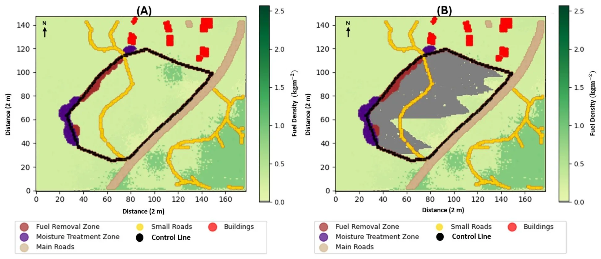 Simulation and Cost-Guided Fuel Treatment Planning for Prescribed-Fire Containment