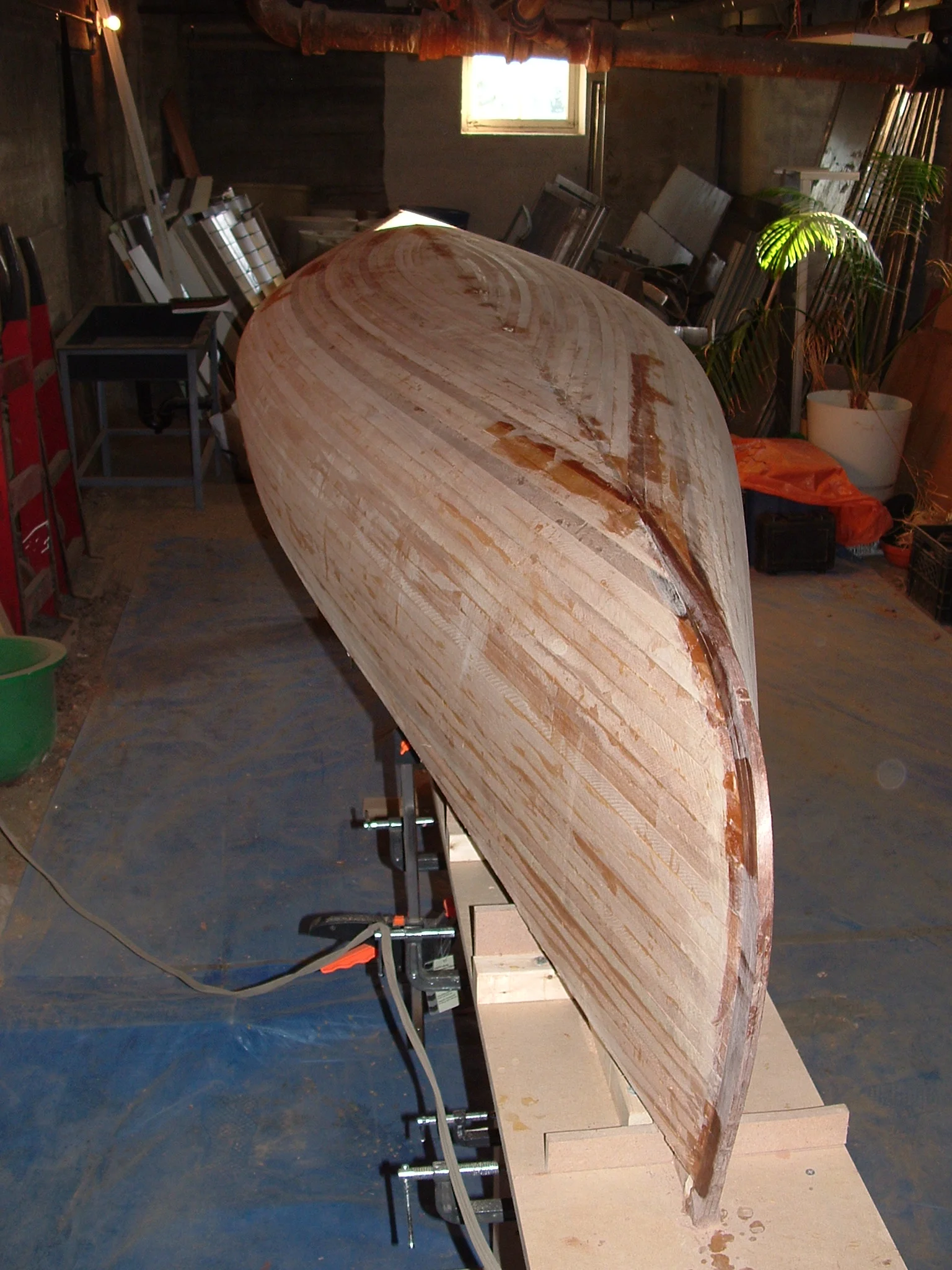 Getting ready for fiberglass
