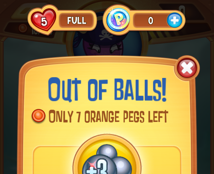 Out of Balls!