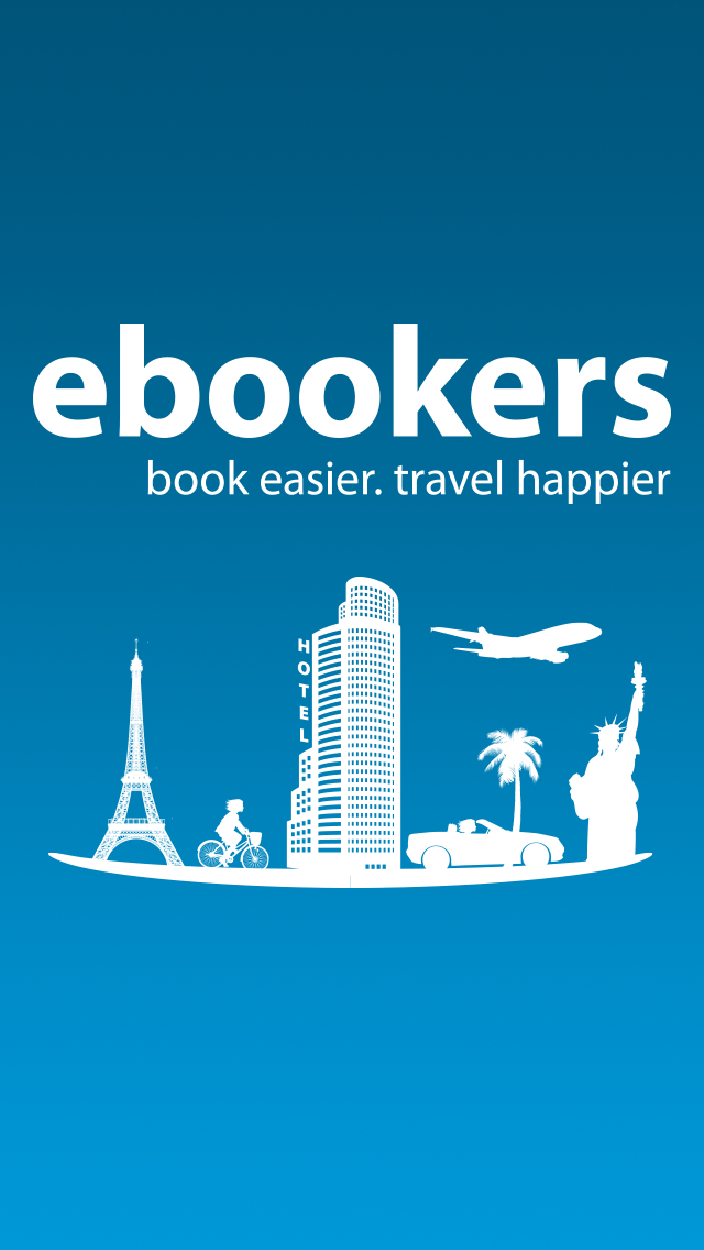 ebookers iPhone splash screen