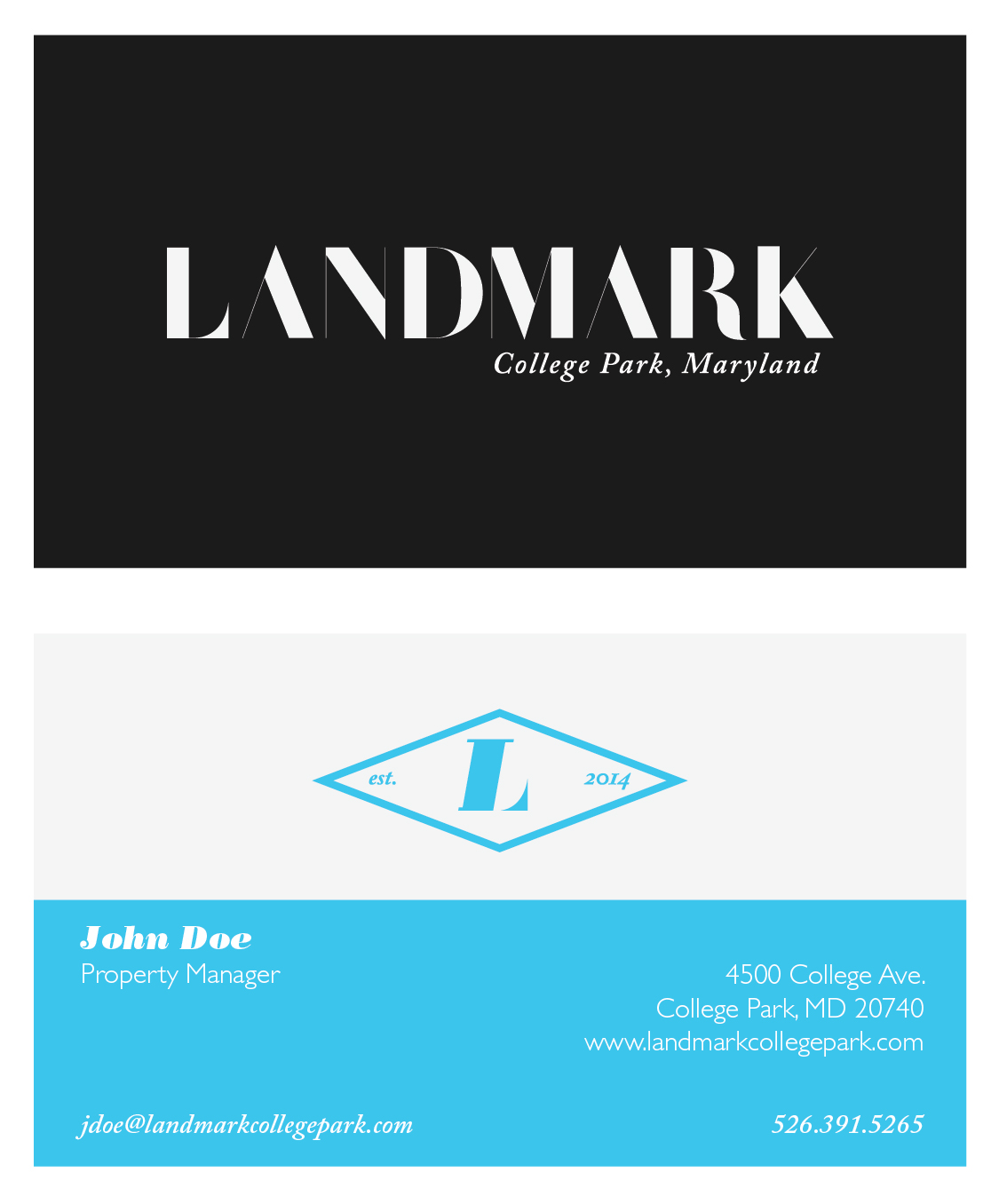 Biz Card Front & Back
