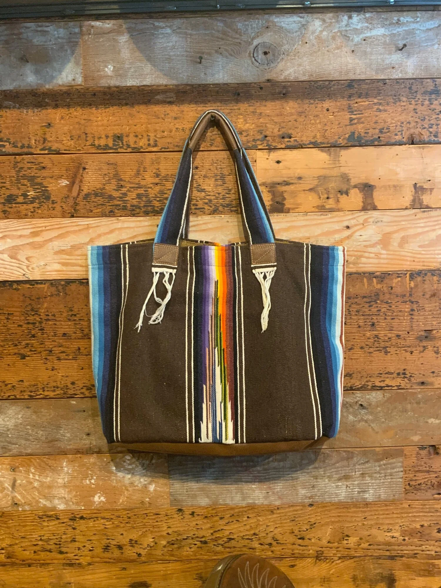 Vintage Serape Weekender