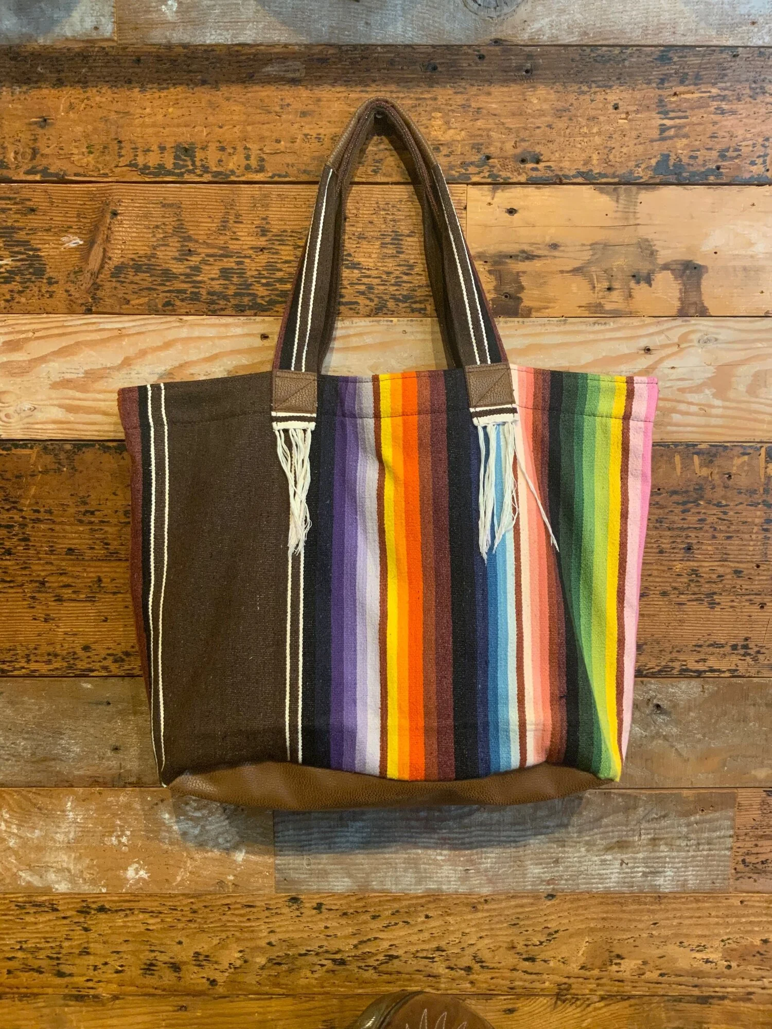 Vintage Serape Weekender