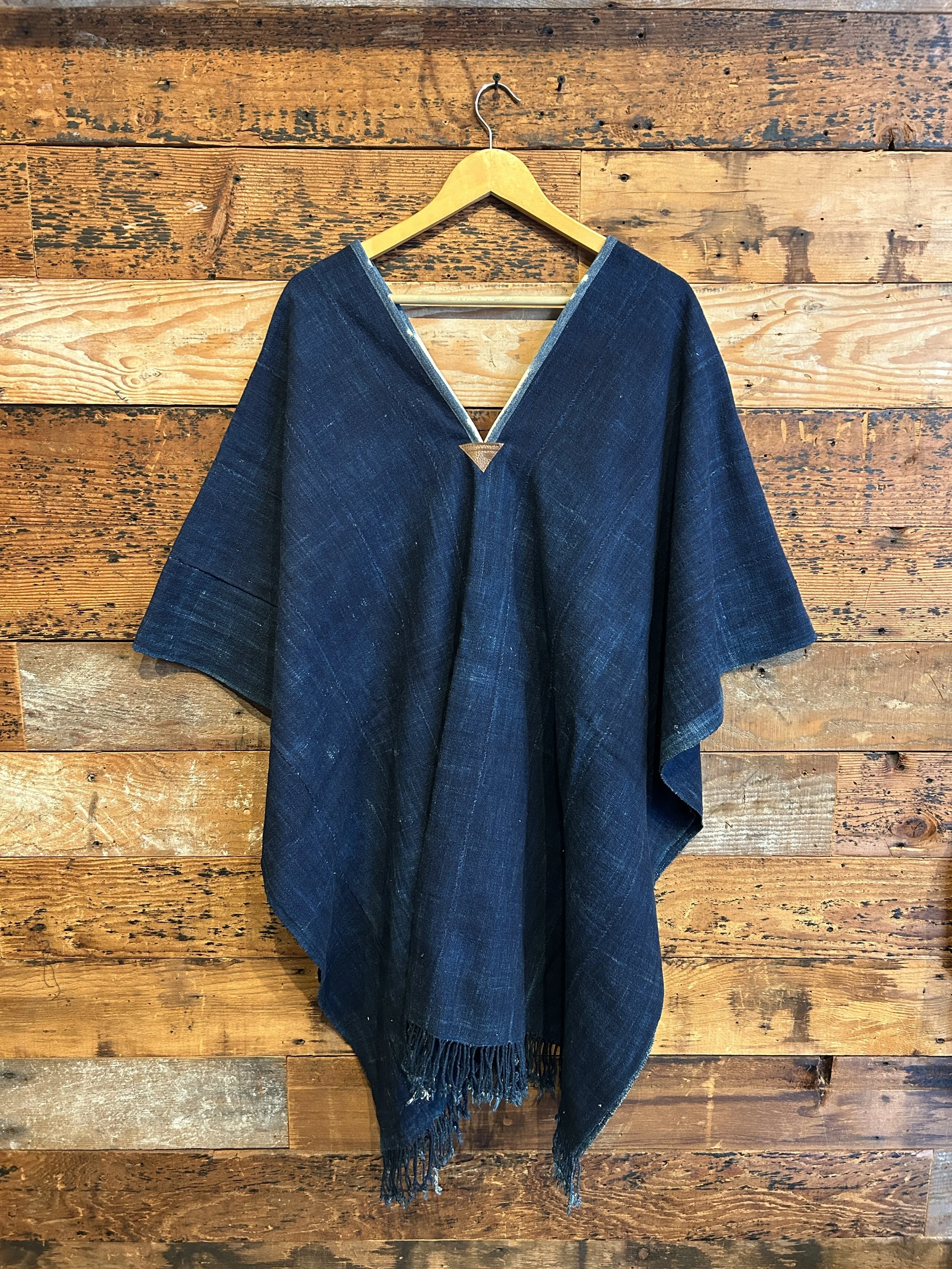 Indigo Poncho