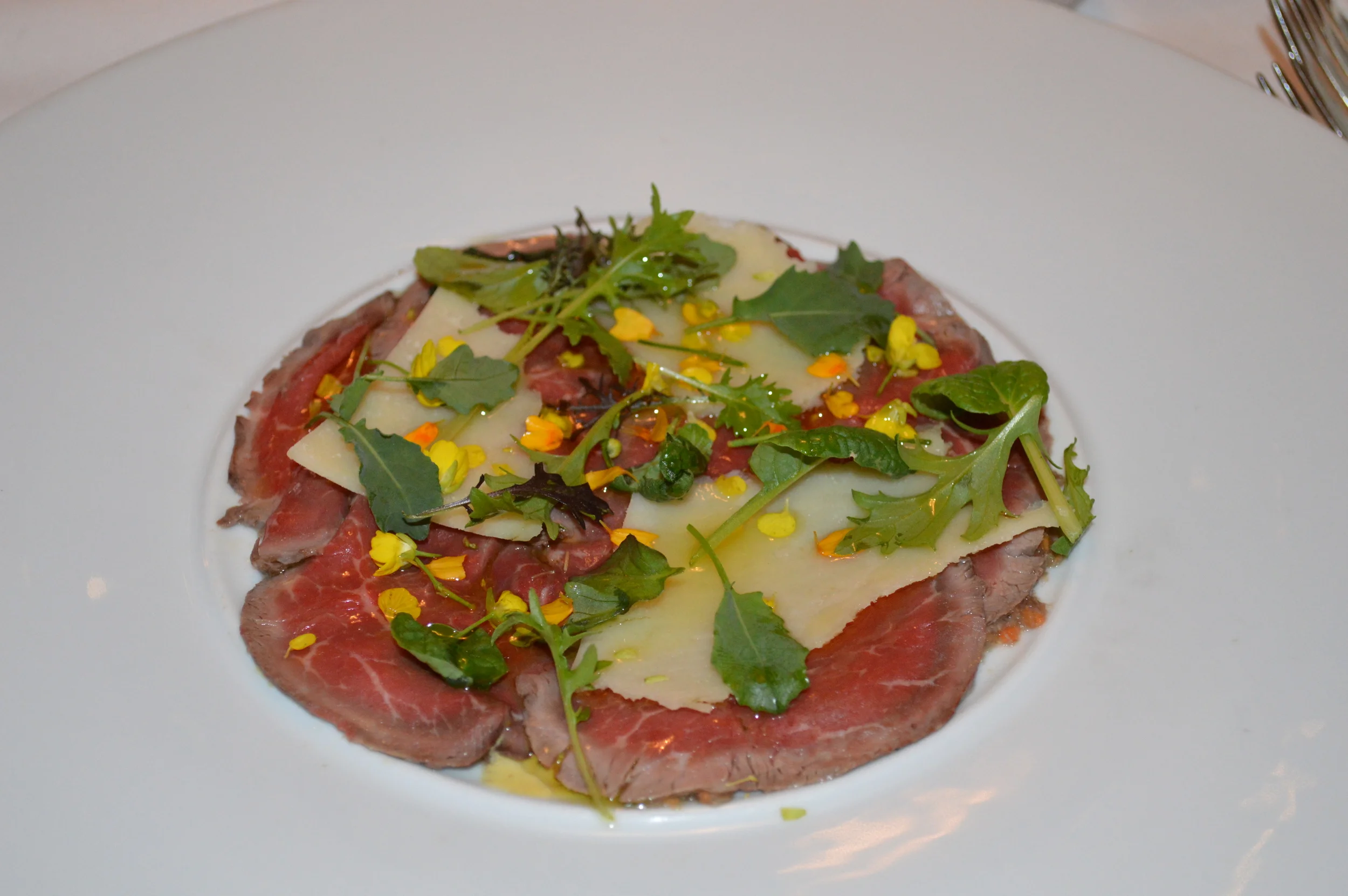 Beef Carpaccio.