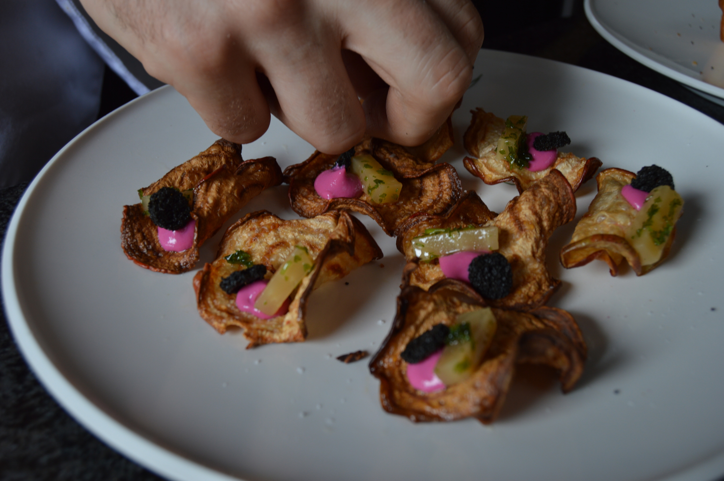 Beet chips