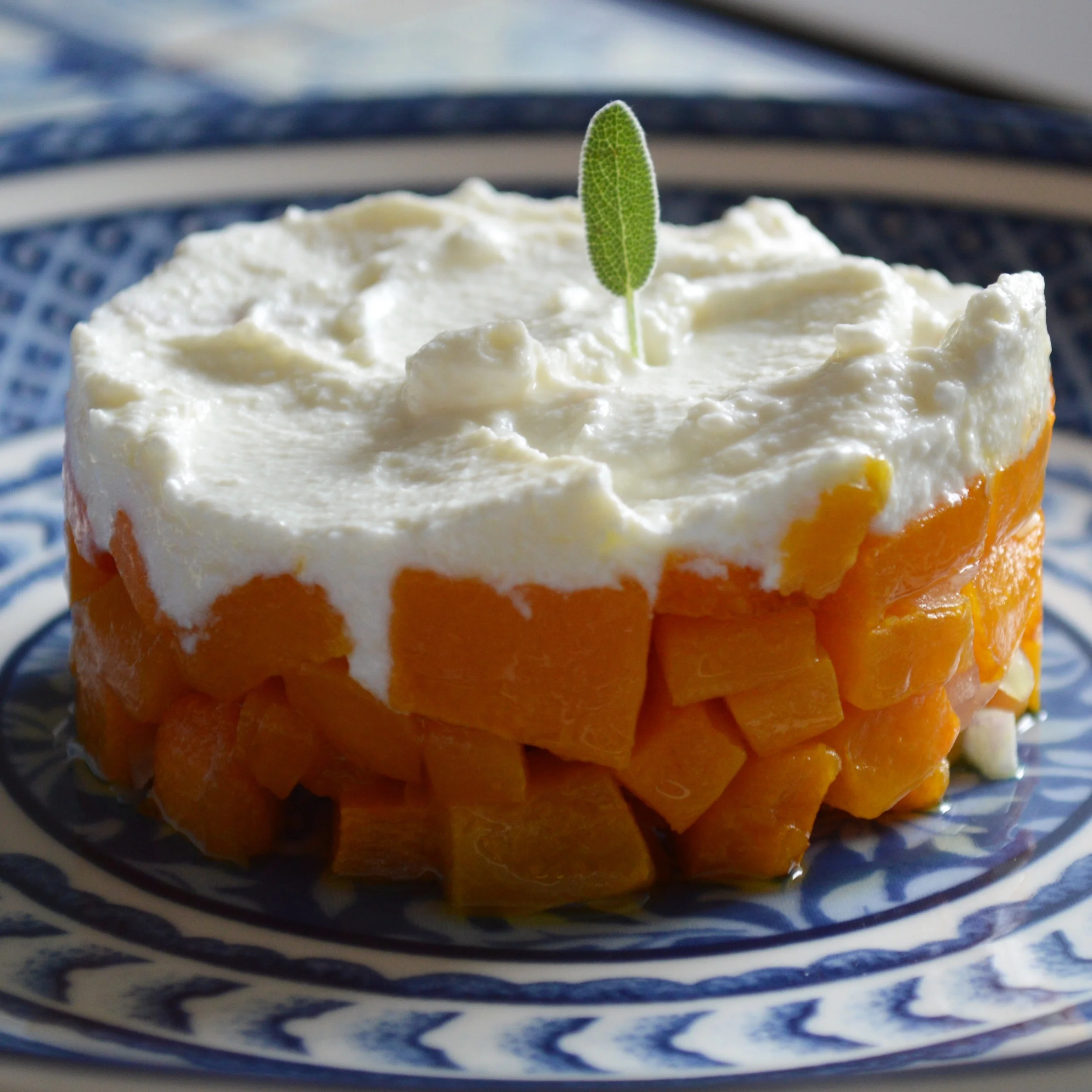 Squash salad.