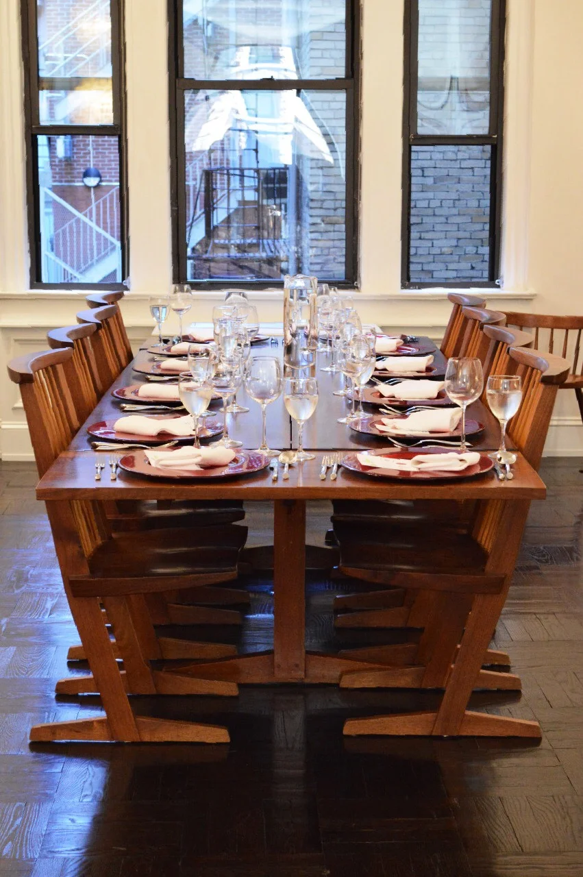 One of Daniella's most treasured pieces - her dining room table