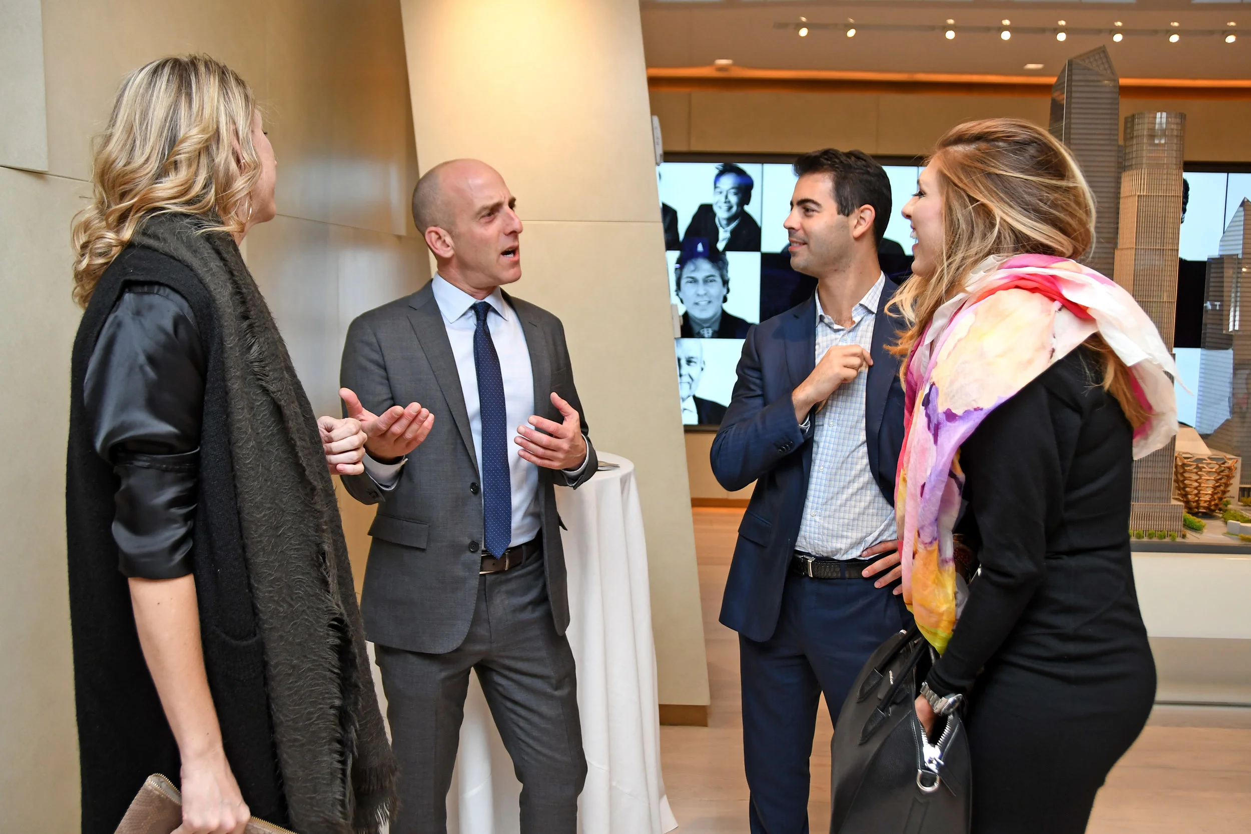 Caterine Maddox, Eric Weinrib, David Gilberg, Vajra Kingsley. Photo credit: Lukas Maverick Greyson