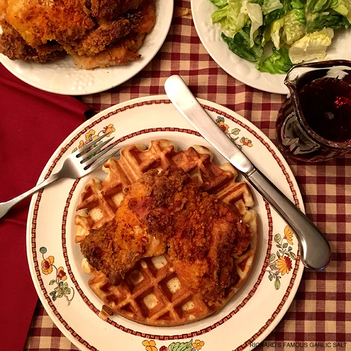 Richard's Famous Oven-Baked Chicken 'n' Waffles