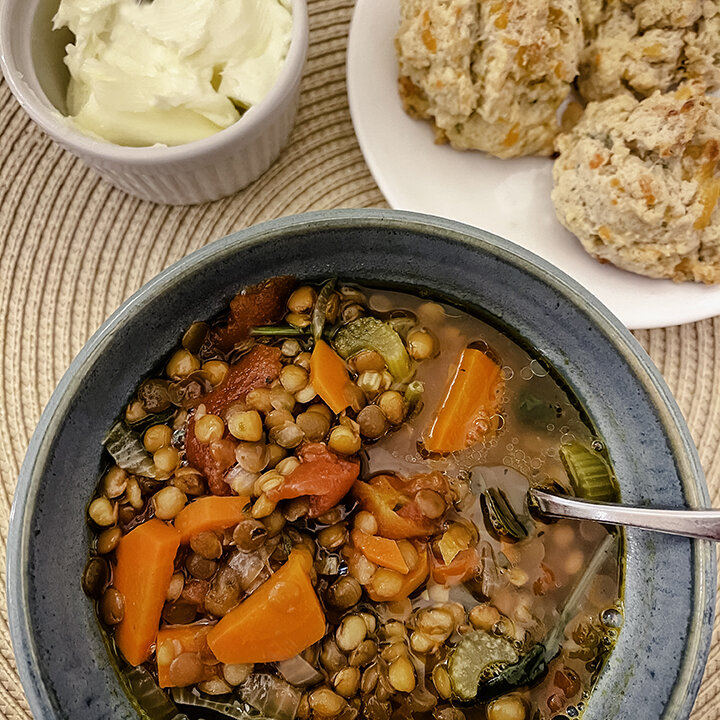 Cap'n Jeff's Vegetarian Spicy Red Lentil Soup