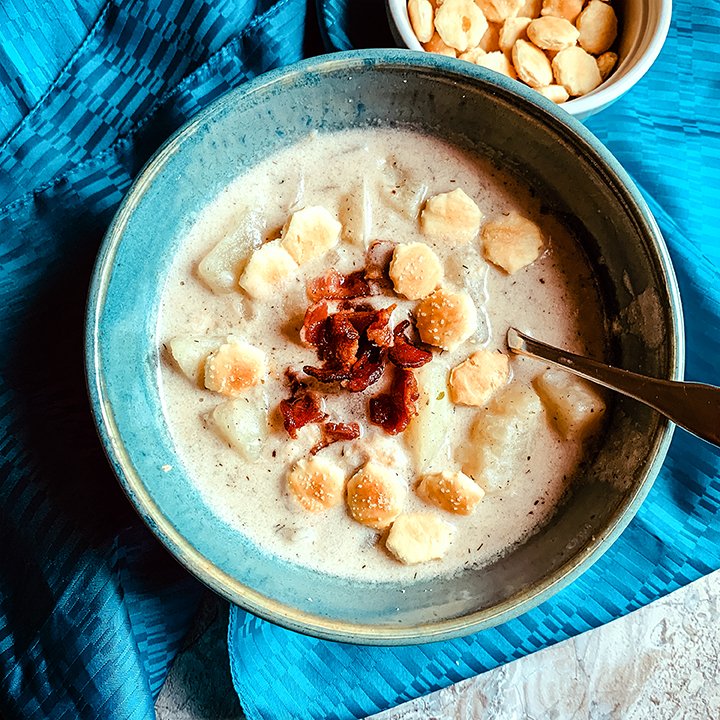 Here Fishy Fishy Clam Chowdah