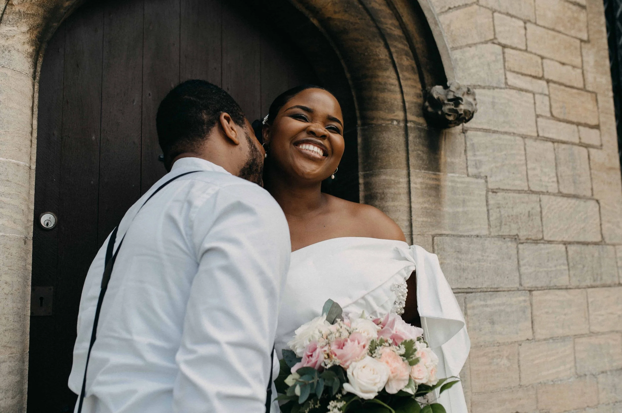 Lincolnshire wedding photography - A Boston church wedding blessing and garden reception - Promise &amp; Nsikak