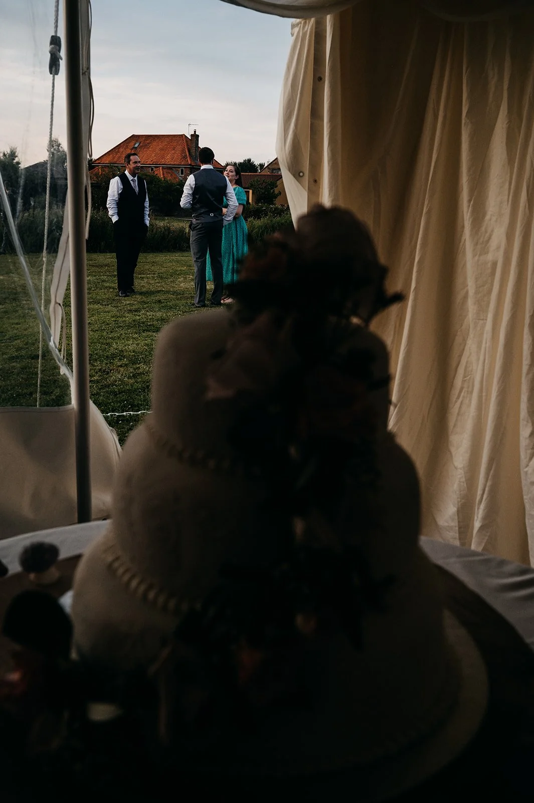 Norfolk documentary wedding photography - Beeston next Mileham Church