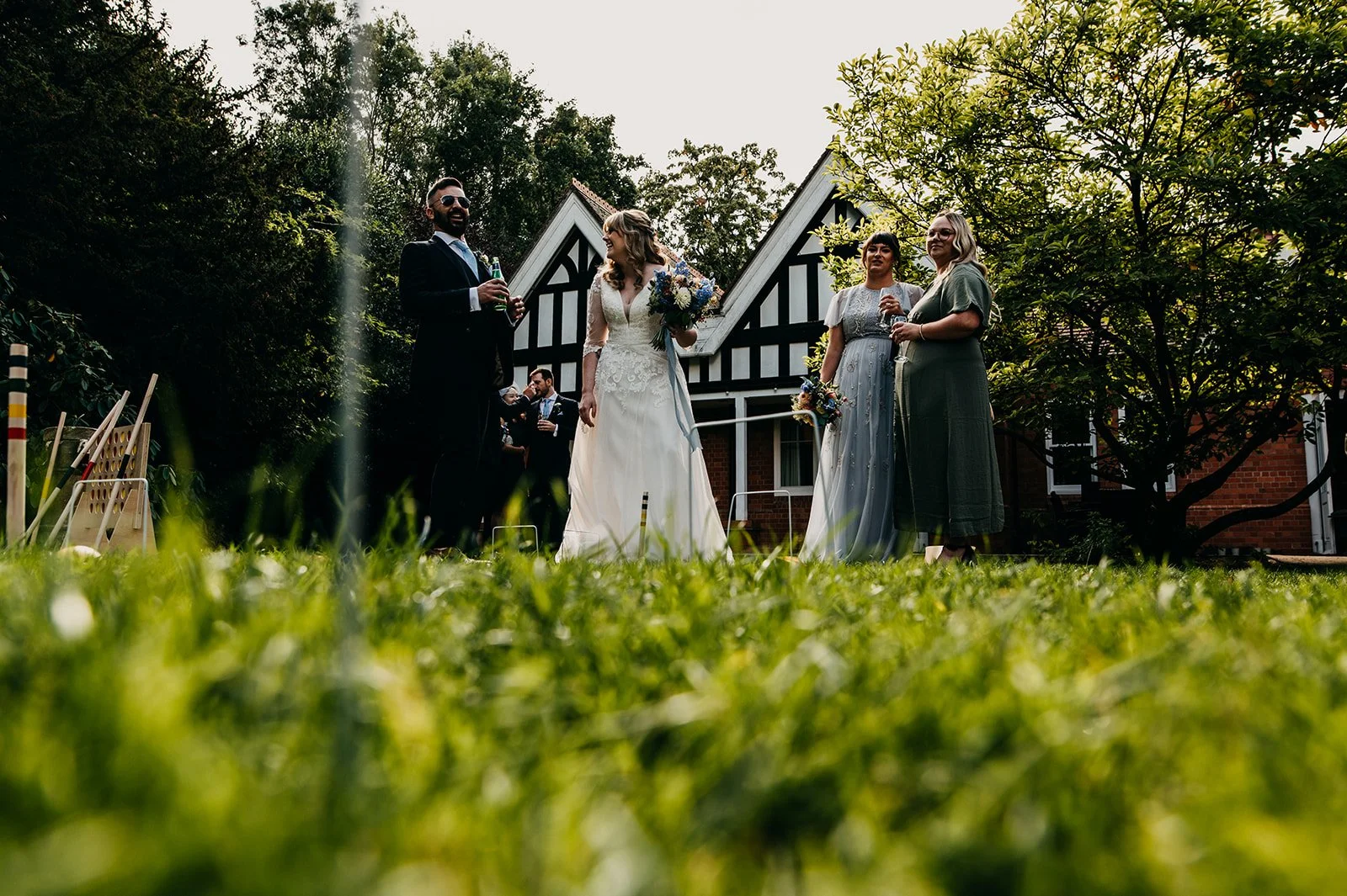 Woodhall Spa documentary wedding photography at the Dower House Hotel
