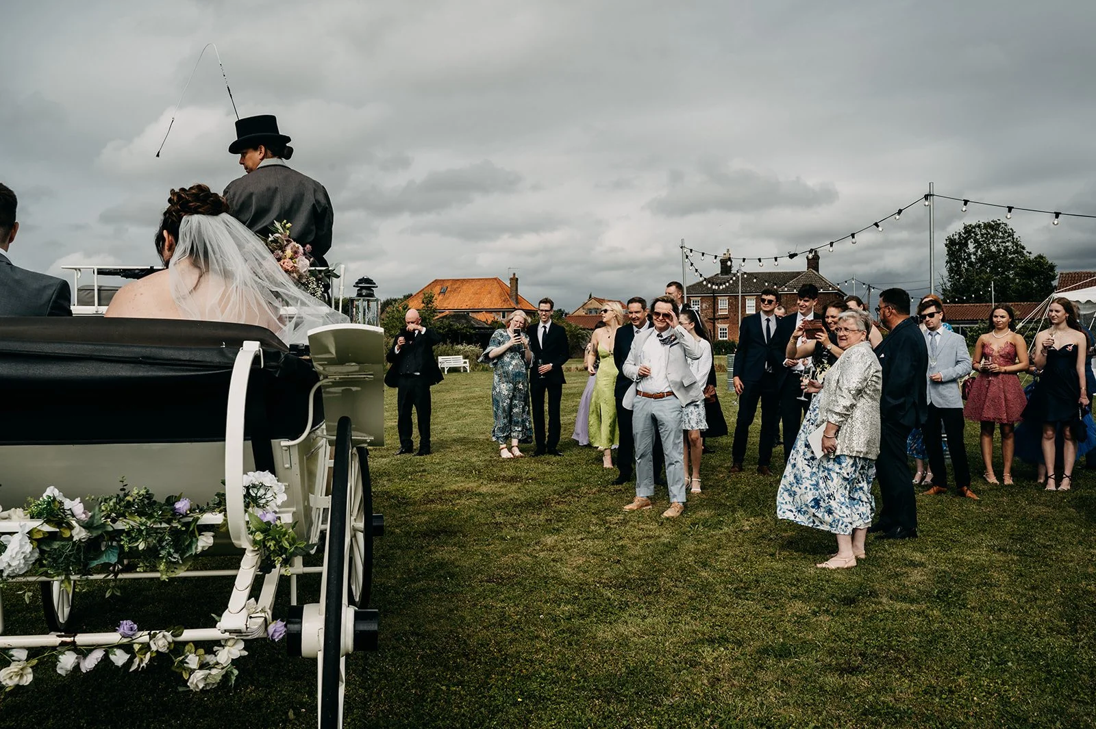 Norfolk documentary wedding photography - Beeston next Mileham Church