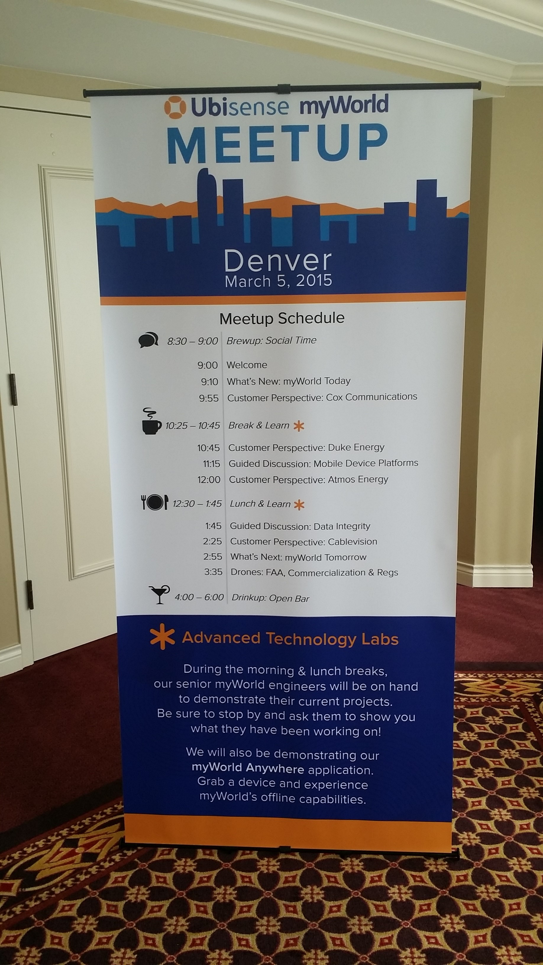 Agenda - myWorld Meetup (User Conference) 2015
