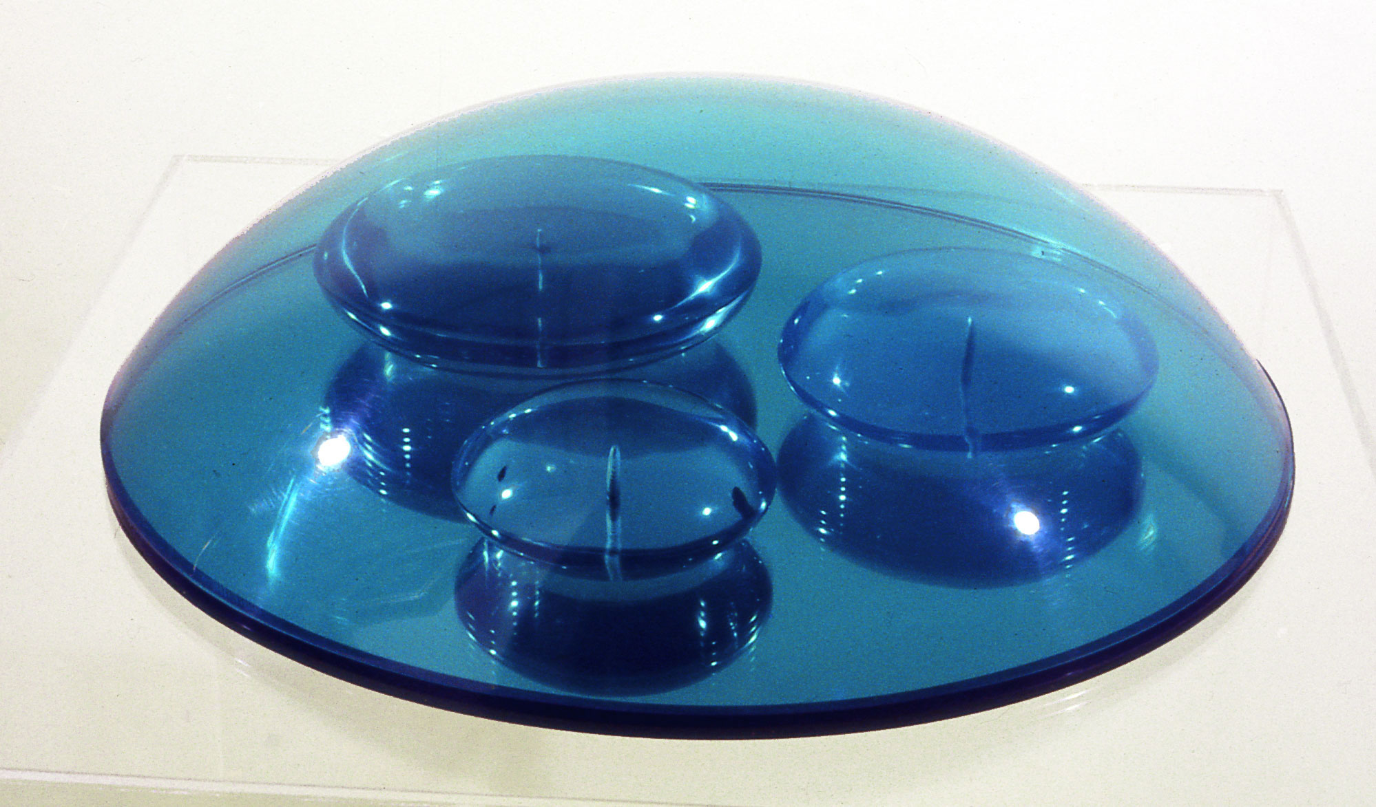  Green Dome, 1966  Resin and Acrylic Vacuum Formed With Mirror  5"x21" 