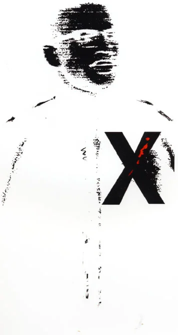 X/MalcomX White and Red, 1999