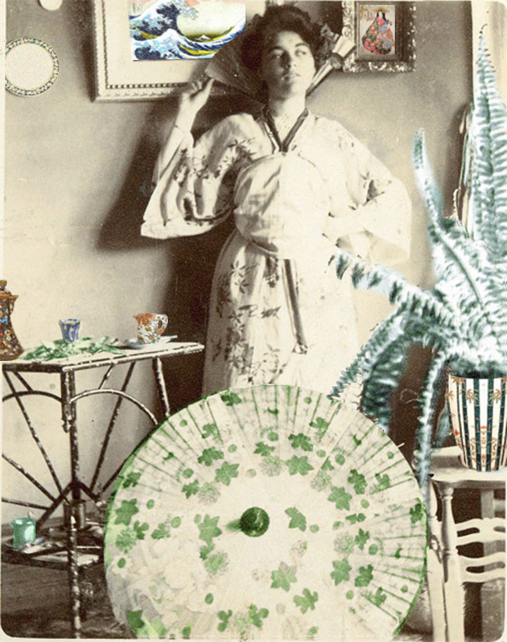  Rose Loeb Levi in 1900, 2008  Digital Painting 