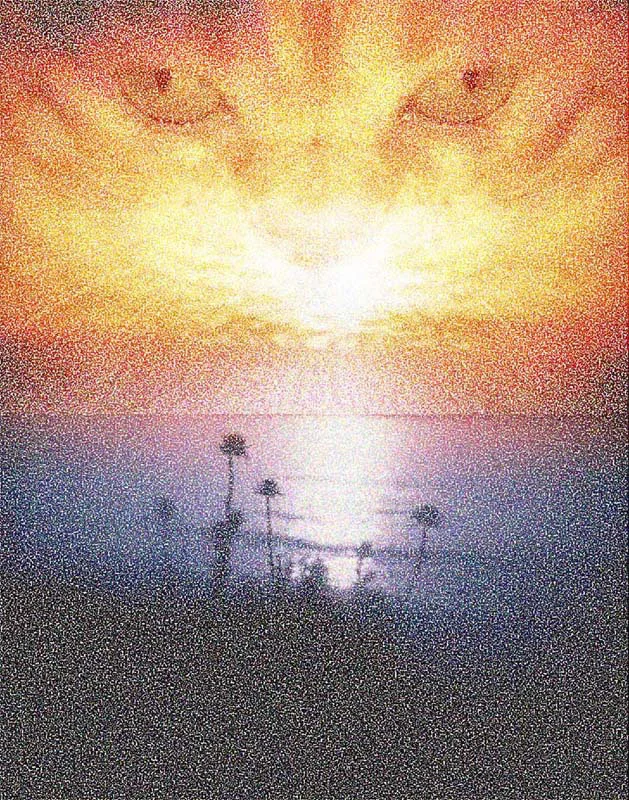 Sunny in Paradise, 2006 Digital Painting