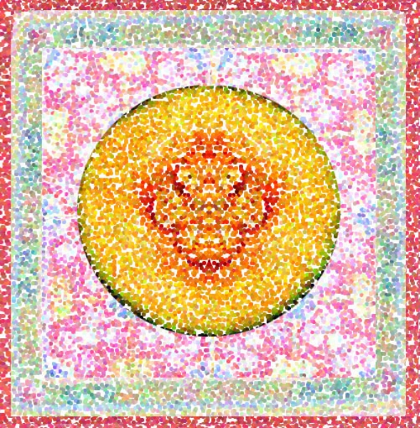  Persian Melon. 2001  Digital Painting 