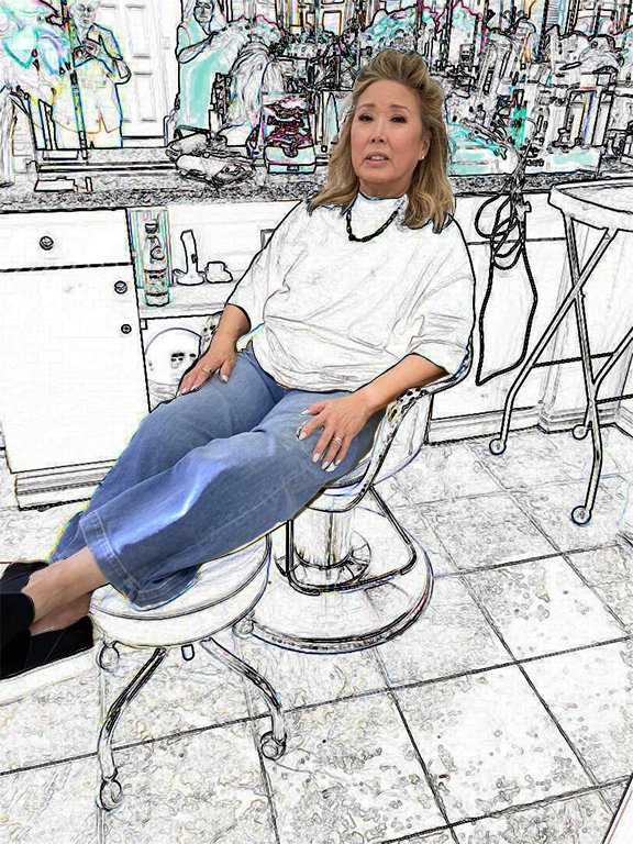   Jackie Oharo, Hairdresser, 2023  