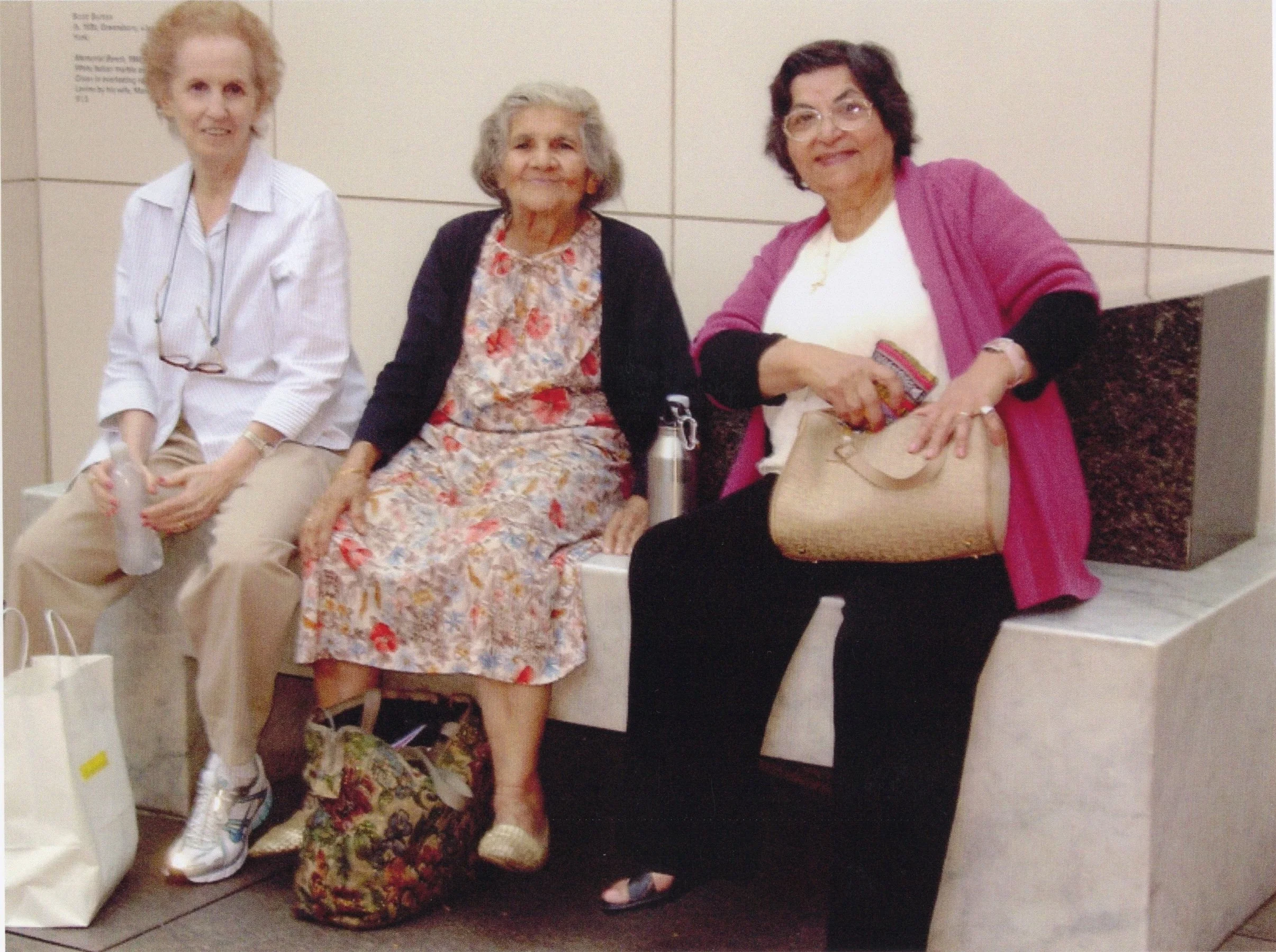 Linda , 2 older woman at LA County Museum.jpg