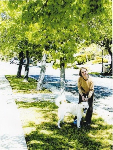 Nima and Dog.JPG