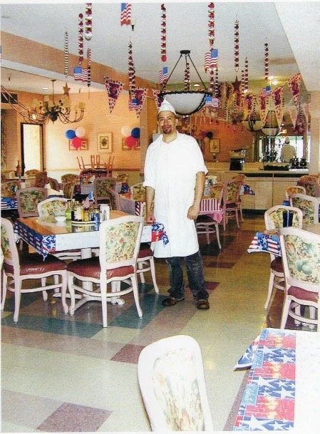 Chef preparing for 4th of July Party at Home .JPG